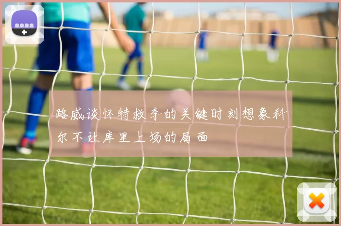 路威谈怀特救李的关键时刻想象科尔不让库里上场的局面